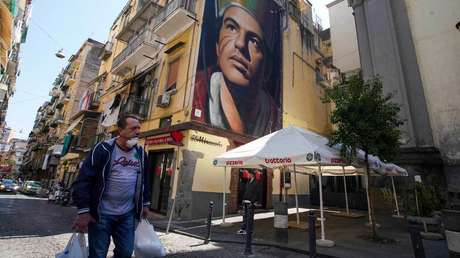 Caen las muertes y las infecciones diarias por covid-19 en Italia, 285 nuevos decesos y 1.872 nuevos casos