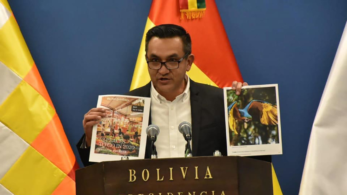 Ministro de facto de Bolivia se disculpa por haber trasladado a una exreina de belleza en un avión de la Fuerza Aérea durante la cuarentena