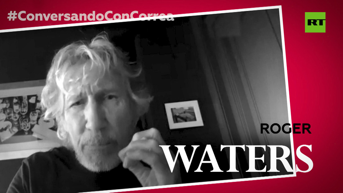 Roger Waters a Correa: "Quienquiera que gobierne EE.UU., que son oligarcas y plutócratas, no tiene ningún interés en las libertades ni en la libertad"