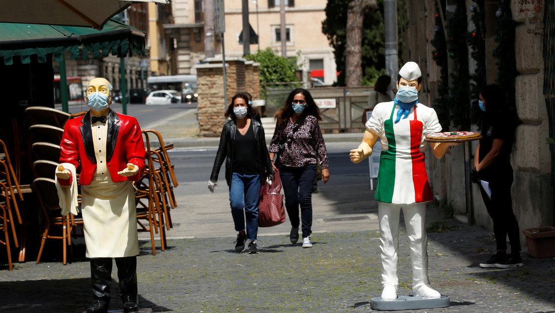 Italia registra 194 muertes por coronavirus en un día, mientras que el número de casos disminuye a 1.083