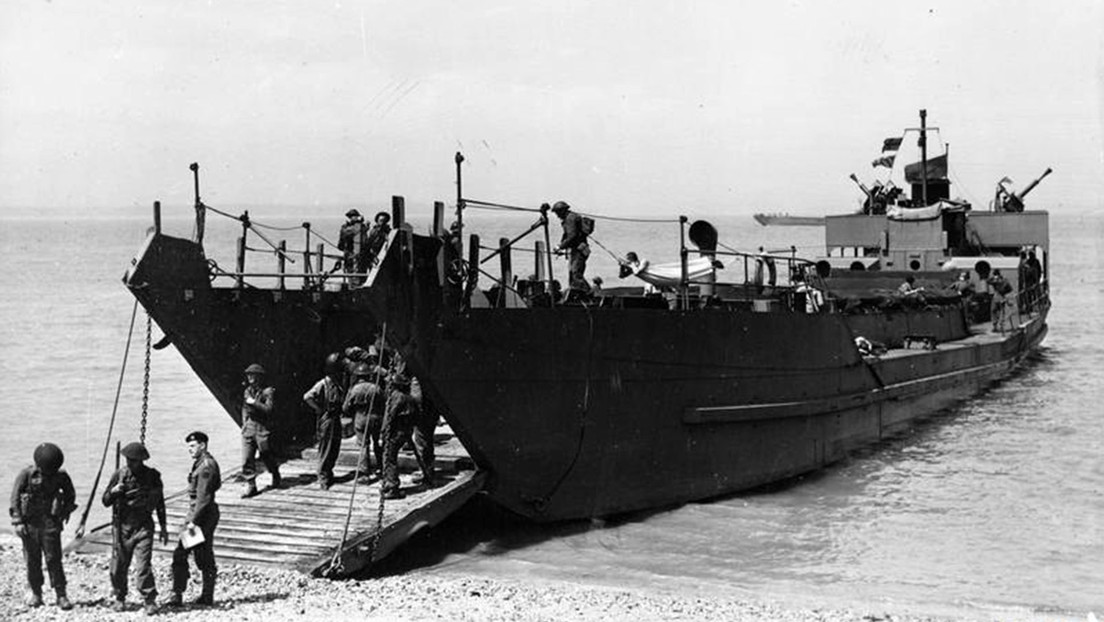 Encuentran una nave de desembarco hundida durante la Segunda Guerra Mundial