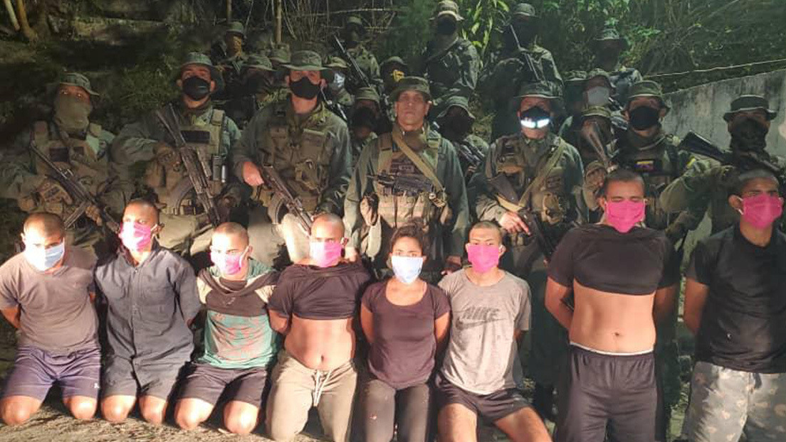 VIDEO: Militares de Venezuela capturan al sobrino de Clíver Alcalá y otros 7 "terroristas" que participaron en el fallido intento de incursión