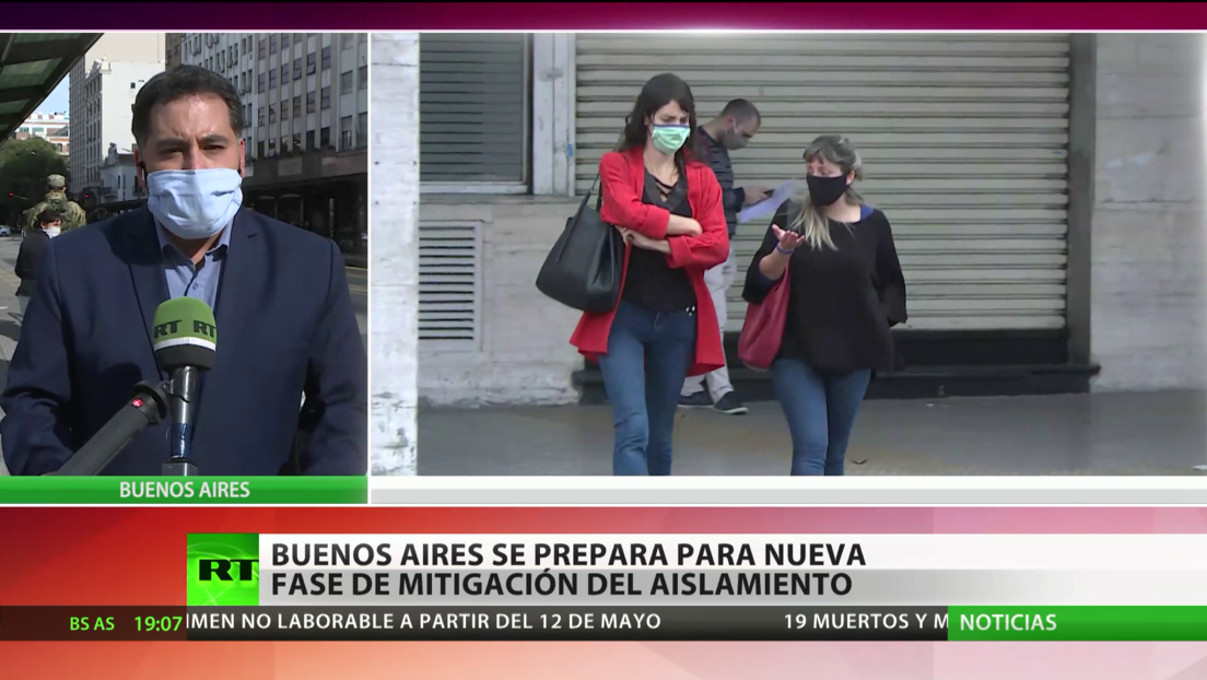 Buenos Aires se prepara para la nueva fase de mitigación del aislamiento