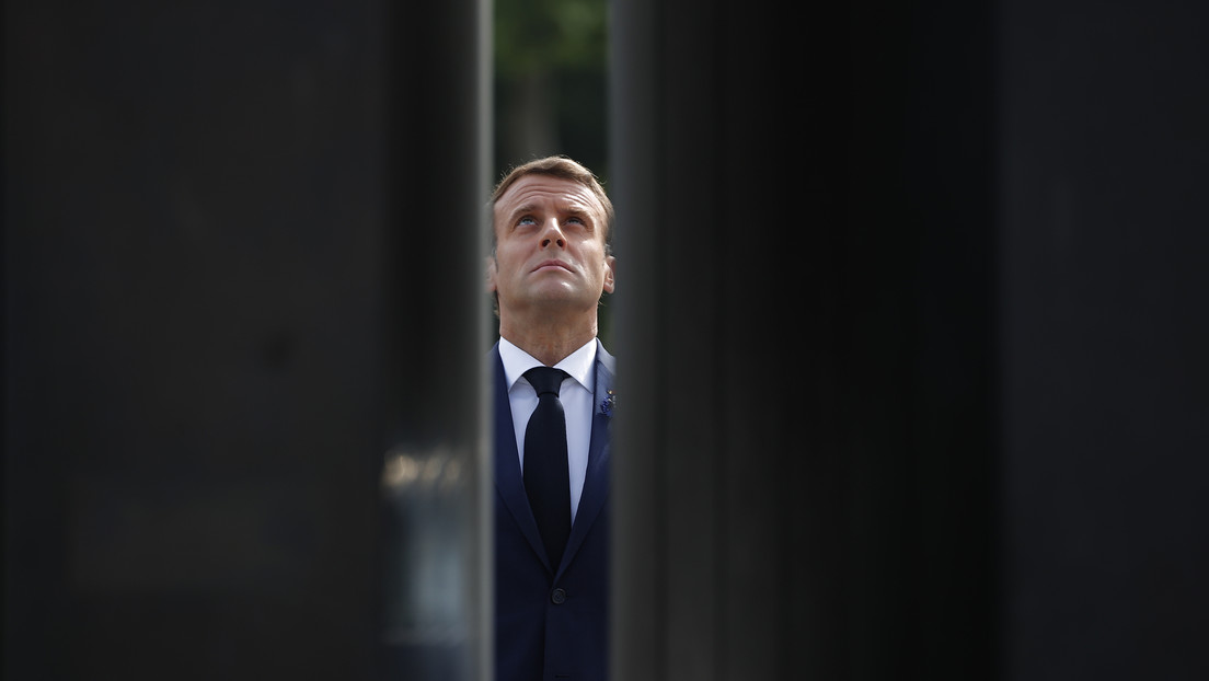 "Ya estábamos desesperados antes del covid": Increpan a Macron durante la visita a un hospital