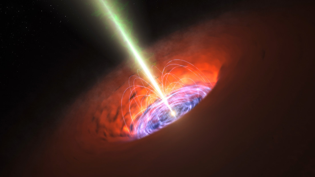 Encuentran un vínculo entre los neutrinos que llegan a la Tierra y los agujeros negros