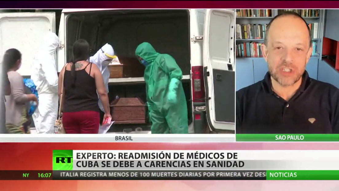 Experto: "La readmisión de los médicos de Cuba se debe a carencias en la sanidad de Brasil"