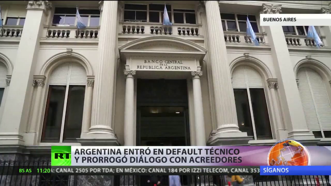 Argentina entra en 'default' técnico y prorroga el diálogo con acreedores