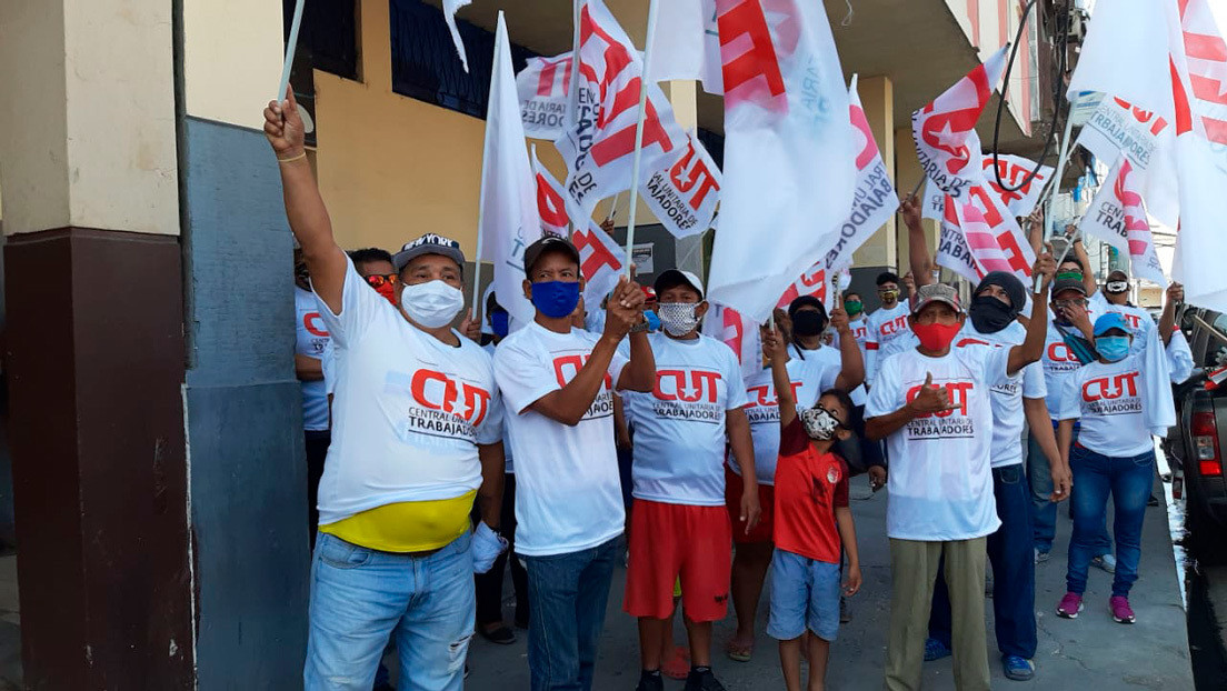 VIDEO, FOTOS: Protesta en Guayaquil contra los recortes anunciados por el gobierno de Lenín Moreno