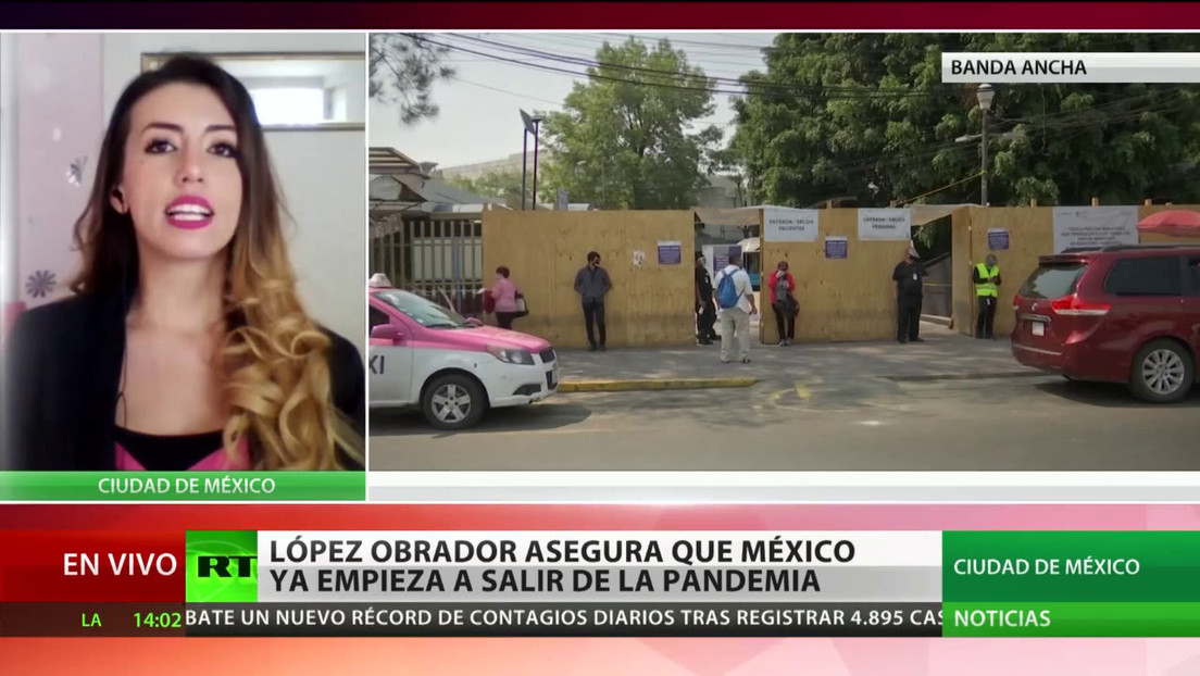 López Obrador asegura que México ya empieza a salir de la pandemia