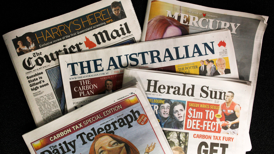Dejan de imprimir en Australia más de cien periódicos bajo el impacto de la pandemia