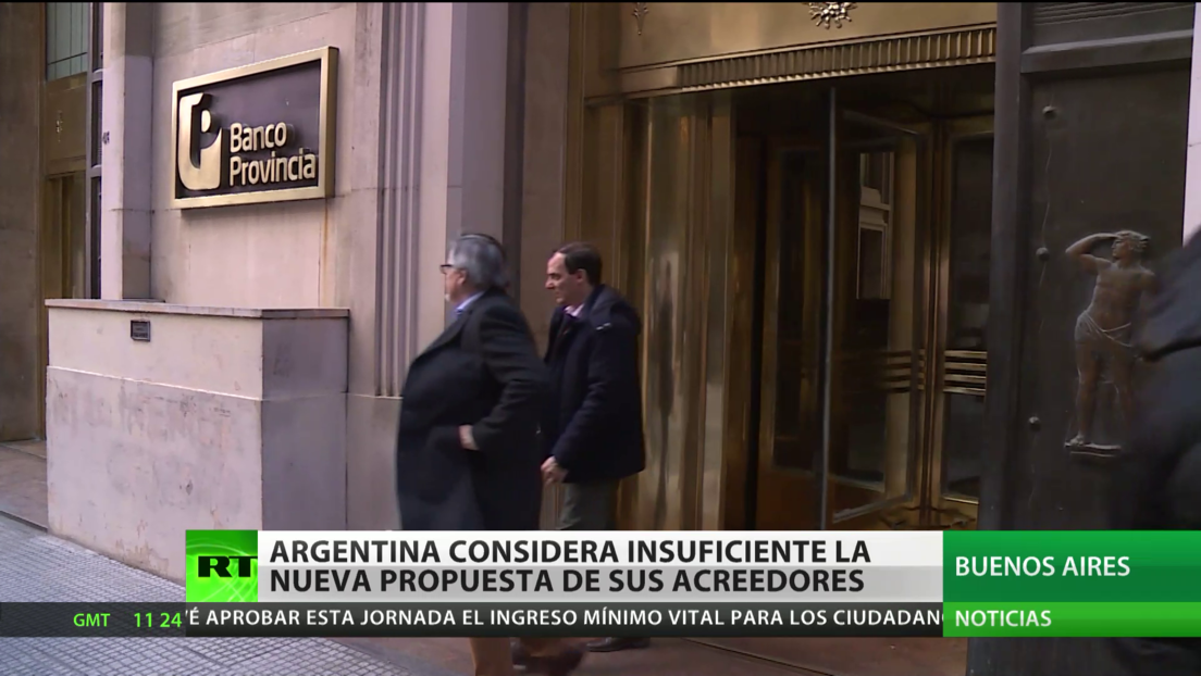 Argentina considera insuficiente la nueva propuesta de los acreedores para reestructurar su deuda soberana