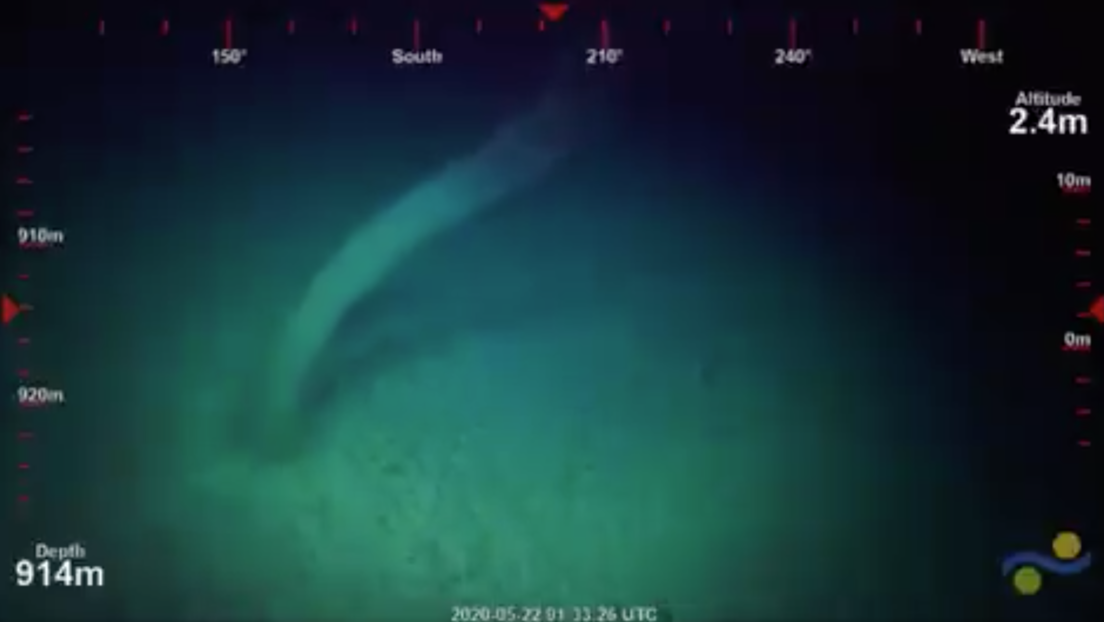 VIDEO: Graban un extraño tornado submarino frente a las costas de Australia
