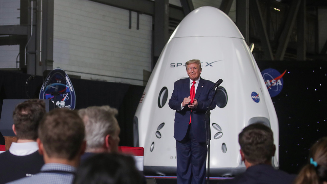 "Fue una inspiración verlo": Trump, sobre el lanzamiento del cohete de SpaceX
