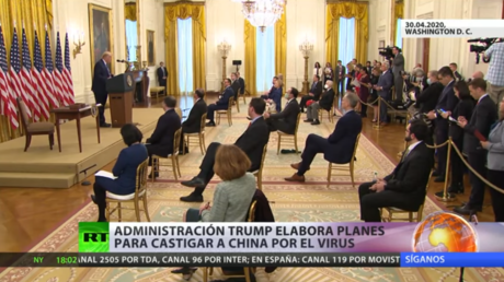 La Administración Trump elabora planes para castigar a China por el coronavirus