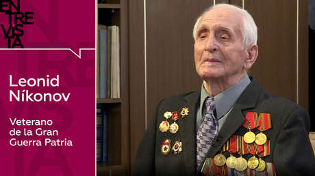 Leonid Níkonov, veterano de la Gran Guerra Patria: "Que no haya guerra, que todo el mundo viva en paz y no tenga que presenciar algo tan horrible"