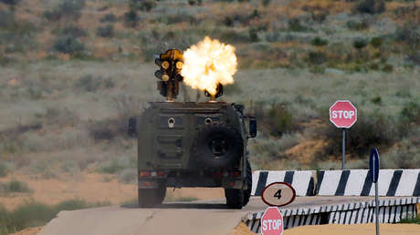 'Asesino de tanques': así son los misiles rusos Kornet vistos en cámara lenta (VIDEO)