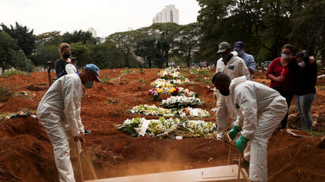 Brasil suma otras 749 muertes por coronavirus y el total de decesos supera los 13.000