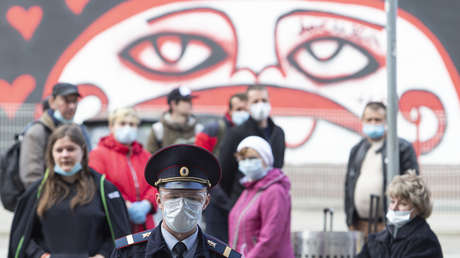 Rusia registra 272.043 contagios, tras 9.200 nuevos positivos por coronavirus en 24 horas