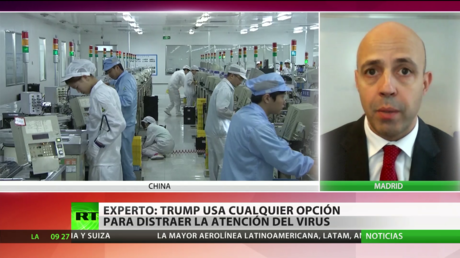 Experto: Trump aprovecha cualquier oportunidad para distraer la atención del coronavirus