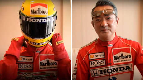 VIDEO: Seguidor del piloto brasileño Ayrton Senna construye en su casa un simulador de F1