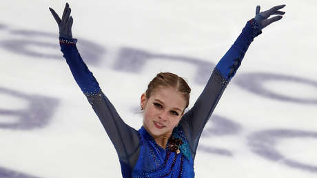 Patinadora rusa entra en el libro de récords Guinness como la primera en lograr un cuádruple 'flip'