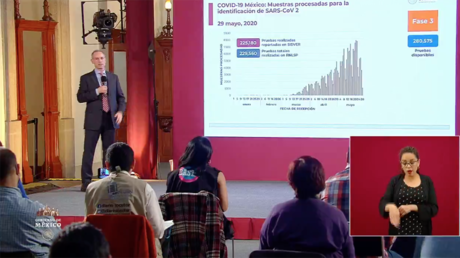 México acumula 84.627 casos confirmados de coronavirus y 9.415 fallecimientos