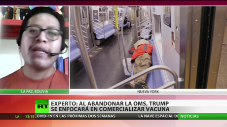 Experto: Al abandonar la OMS, Trump se enfocará en comercializar una vacuna contra el coronavirus