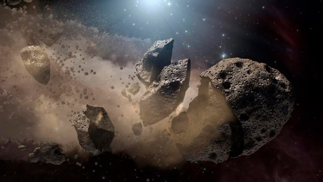 Una decena de asteroides se acerca a la Tierra esta semana