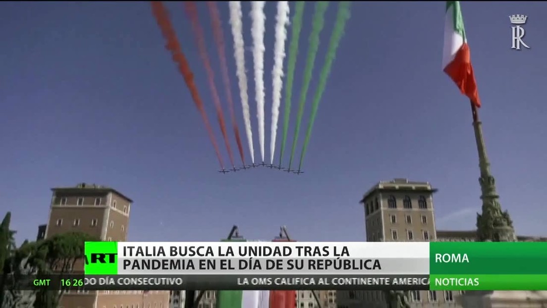 Italia busca la unidad tras la pandemia en el Día de la República
