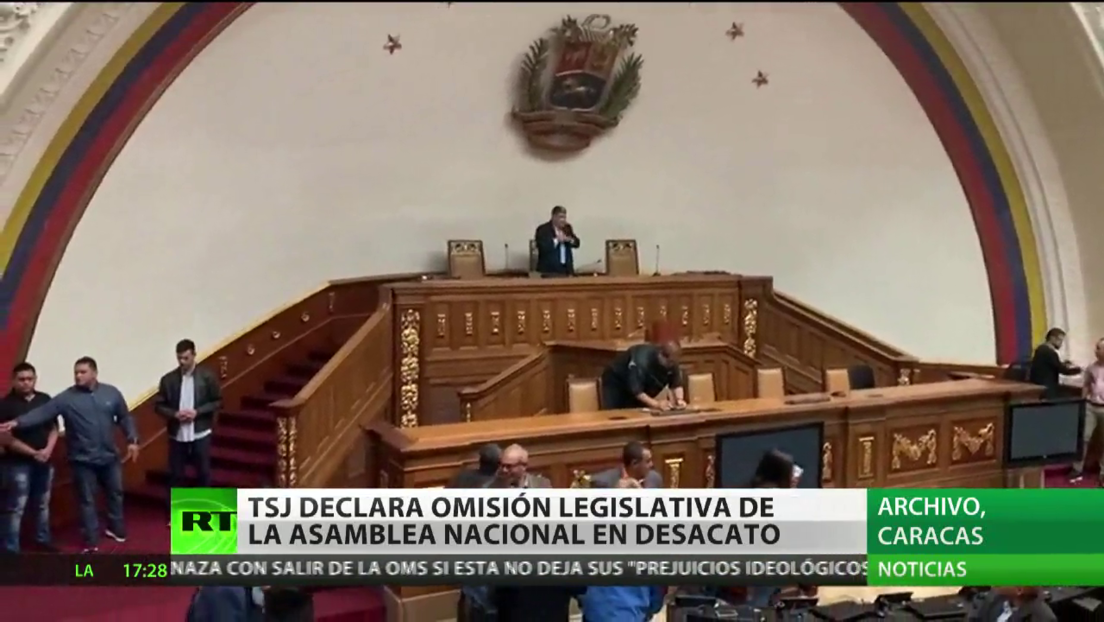 El Tribunal Supremo de Justicia de Venezuela declara "omisión inconstitucional" de la Asamblea Nacional