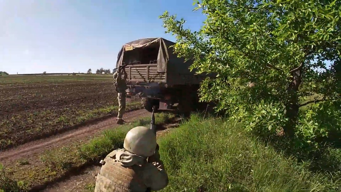 VIDEO: Fuerzas especiales rusas emboscan a un enemigo y lo neutralizan en un entrenamiento