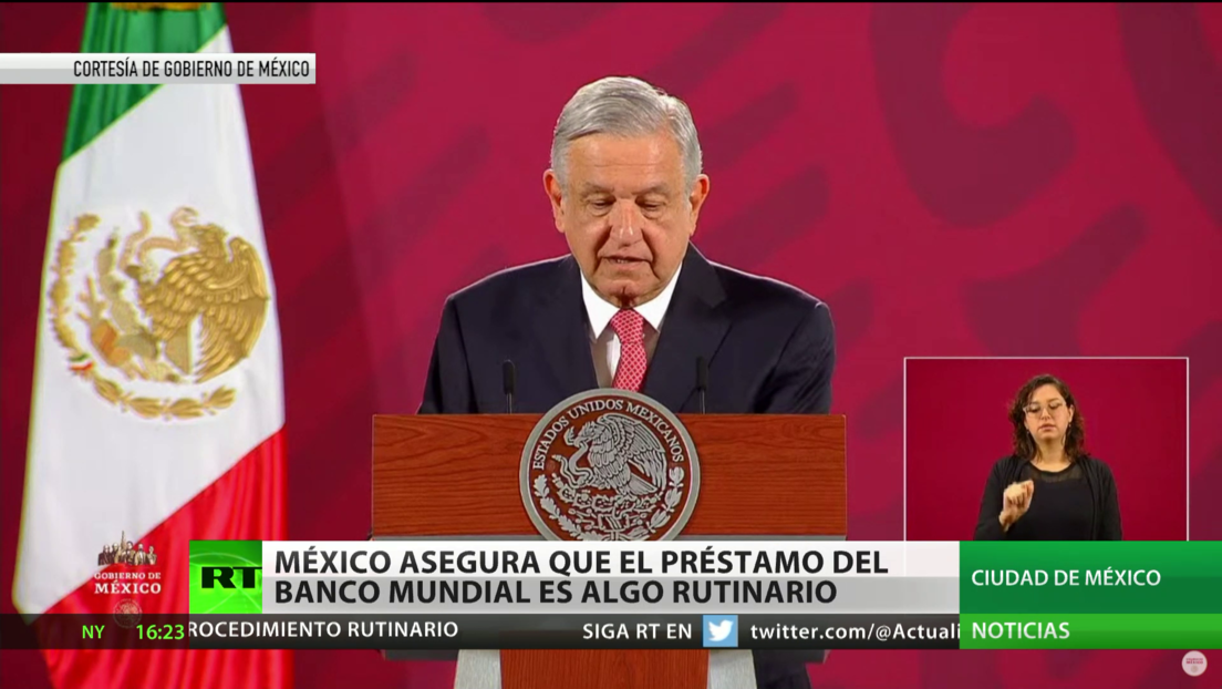 López Obrador asegura que el préstamo a México del Banco Mundial fue solicitado antes de la pandemia