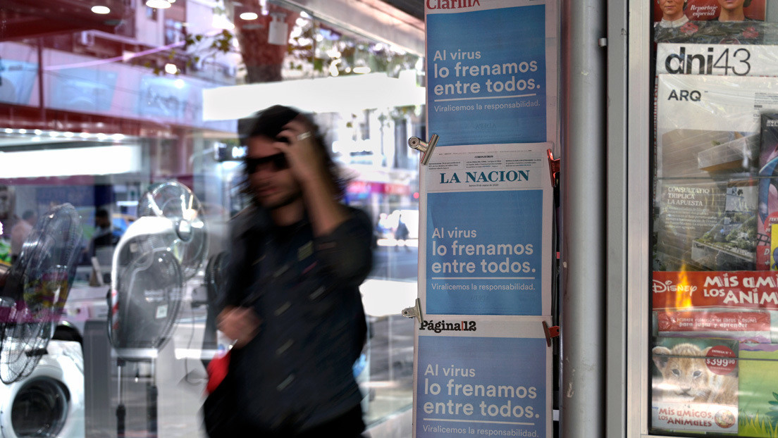 Solo el 8,4 % de los argentinos confía en el manejo informativo de la pandemia