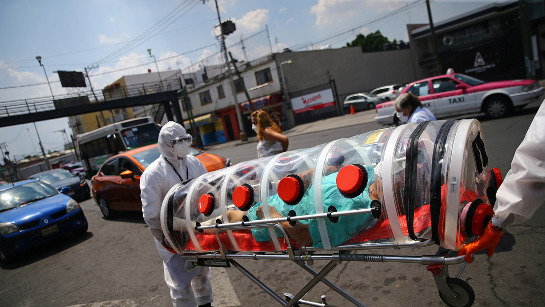 México rebasa las 15.000 muertes por coronavirus y ya suma 129.184 casos confirmados