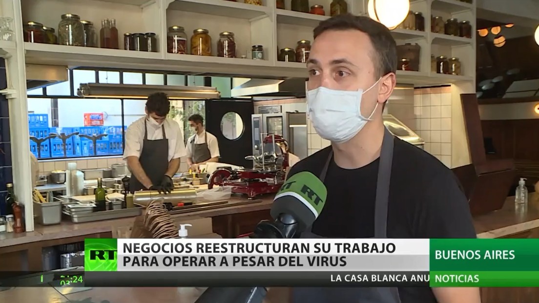 Empresas argentinas se adaptan para operar pese al coronavirus