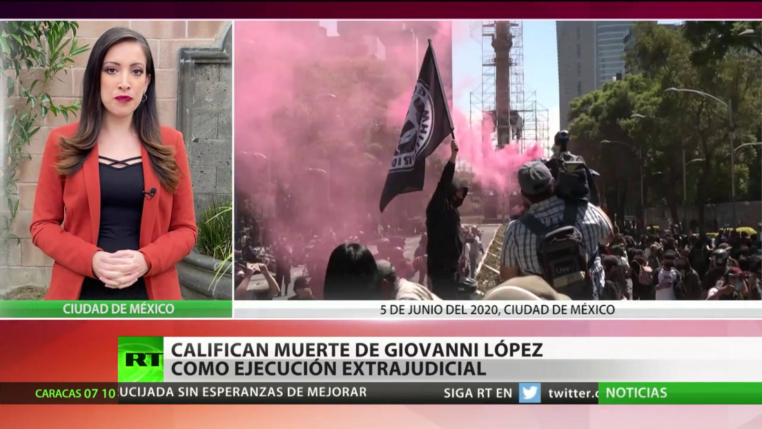 En México, califican la muerte de Giovanni López como una ejecución extrajudicial