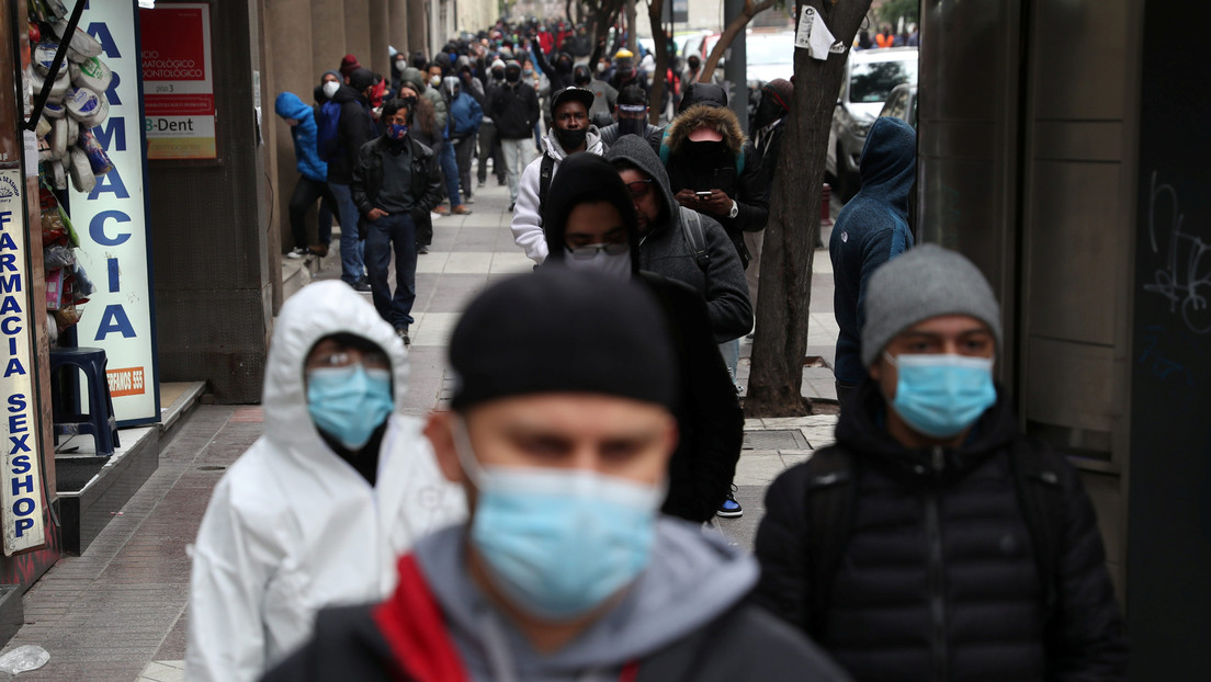 Chile reporta las cifras diarias más alta desde el inicio de la pandemia: 6.754 contagios y 222 fallecimientos