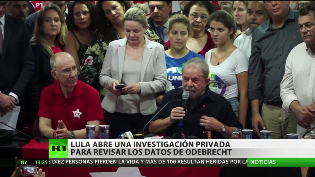 Lula inicia una investigación privada para revisar los datos de Odebrecht