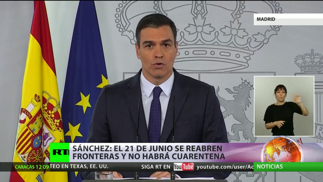 España abrirá sus fronteras con la zona Schengen antes de la fecha prevista