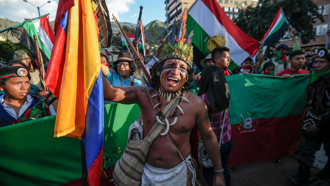 Indígenas colombianos denuncian "asesinatos sistemáticos" de líderes sociales y piden a la ONU que se pronuncie