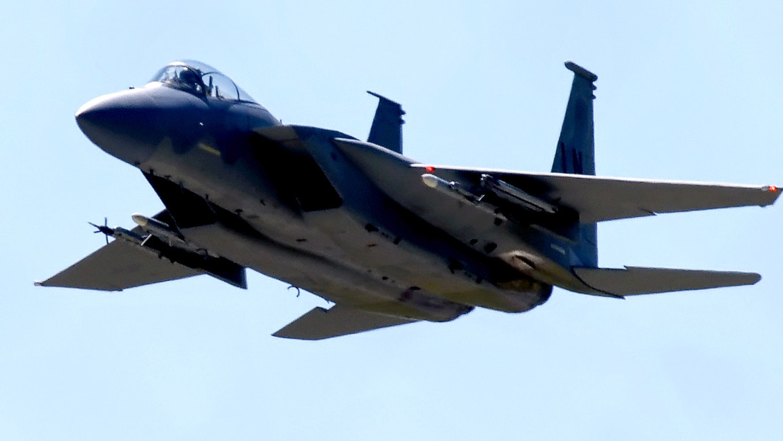 Hallan los restos del caza F-15 de EE.UU. siniestrado en el mar del Norte