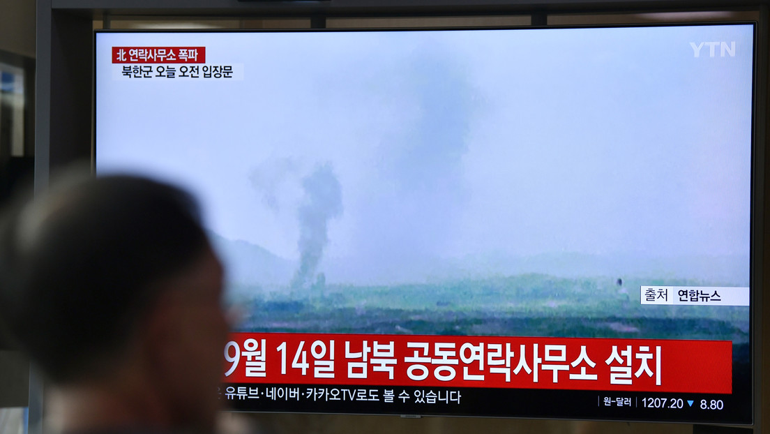 Corea del Norte tras la destrucción de la oficina de enlace intercoreana: "Ya hemos interrumpido todas las líneas de comunicación entre ambas partes"