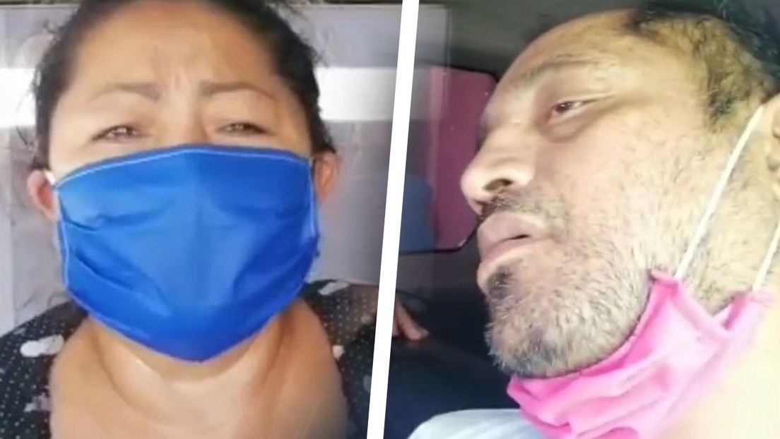 VIDEO: El desesperado pedido de una mujer en Bolivia para que atiendan a su esposo con covid-19