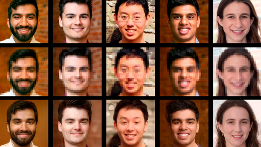 Crean un sistema con inteligencia artificial que permite transformar fotos borrosas de rostros en imágenes de alta calidad