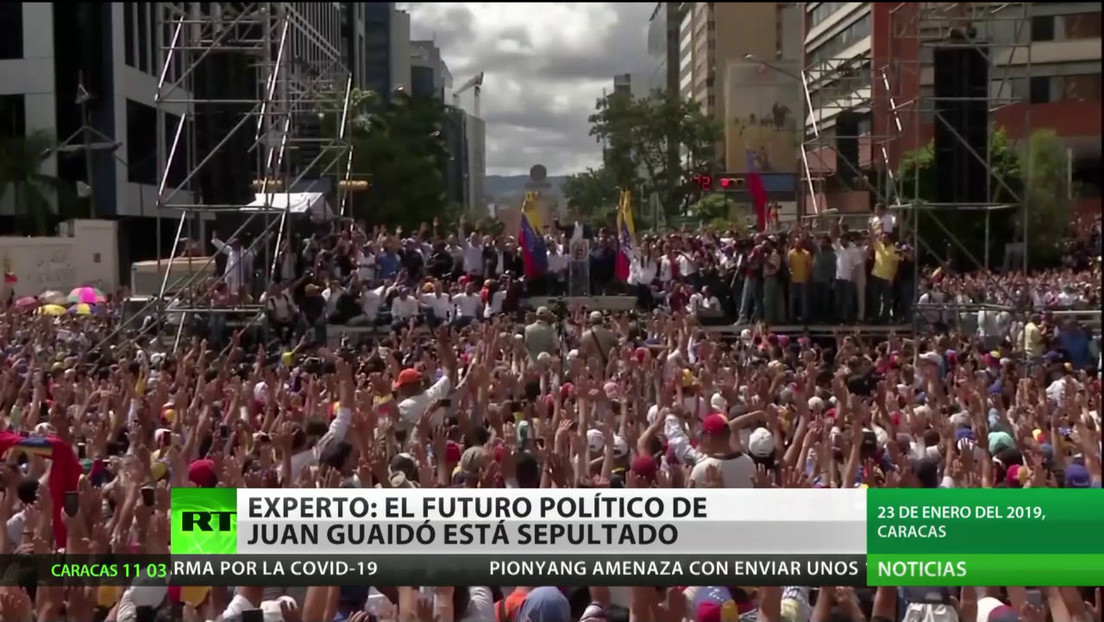 Experto: "El futuro político de Juan Guaidó está echado a su suerte"