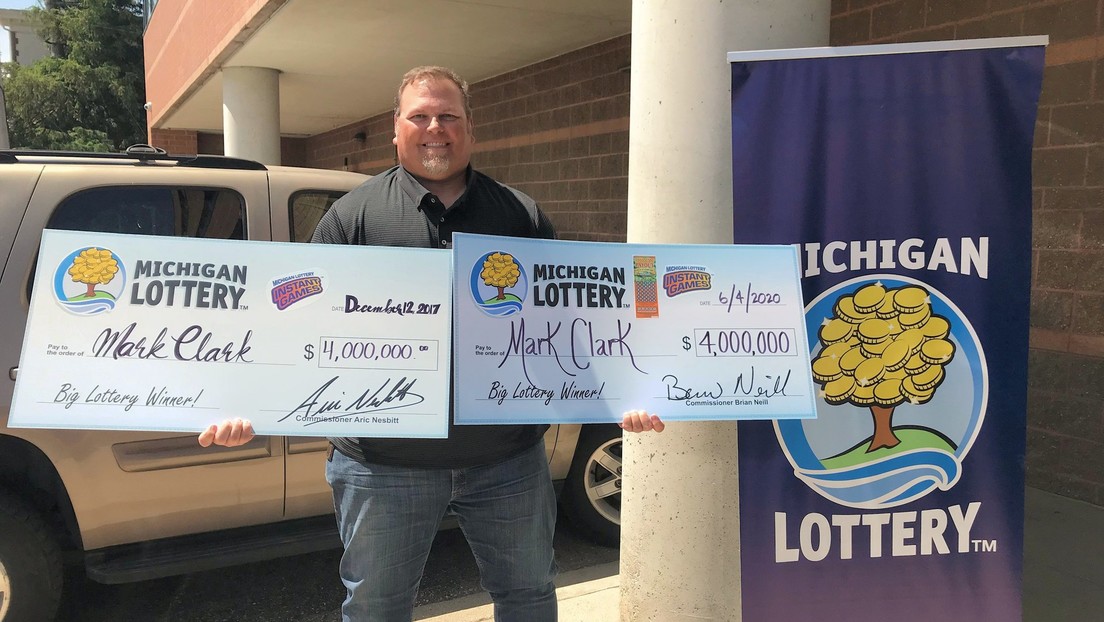 Un hombre gana por segunda vez 4 millones de dólares en la lotería