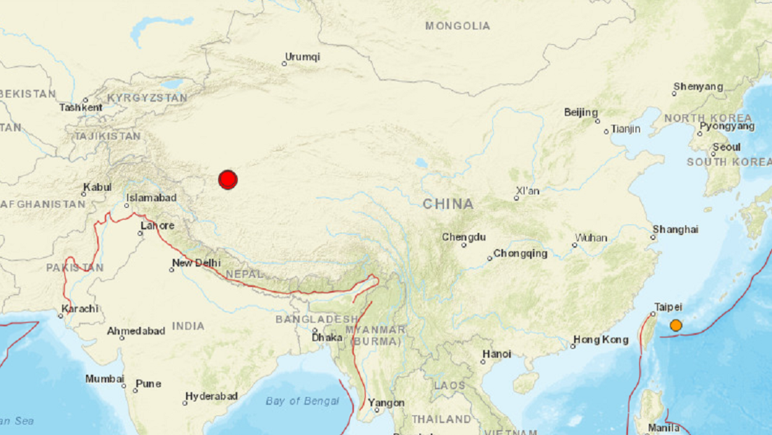 Un sismo de magnitud 6,4 se registra en el noroeste de China