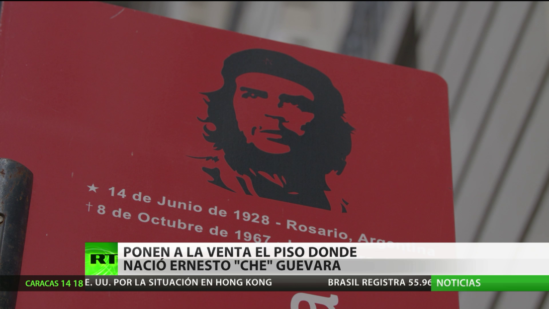 Argentina: Ponen a la venta el piso donde nació Ernesto 'Che' Guevara por la pandemia del coronavirus