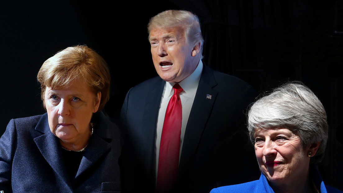CNN: Trump insultaba por teléfono a líderes extranjeros, entre ellos Angela Merkel y Theresa May, con diatribas "casi sádicas"