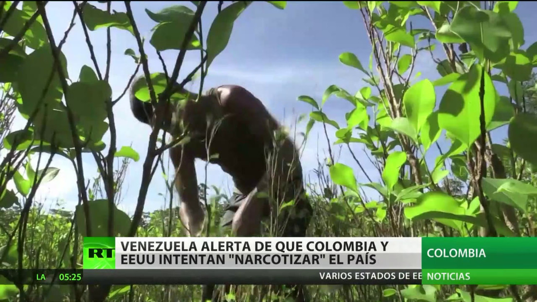 Venezuela denuncia que EE.UU. y Colombia intentan "narcotizar" el país